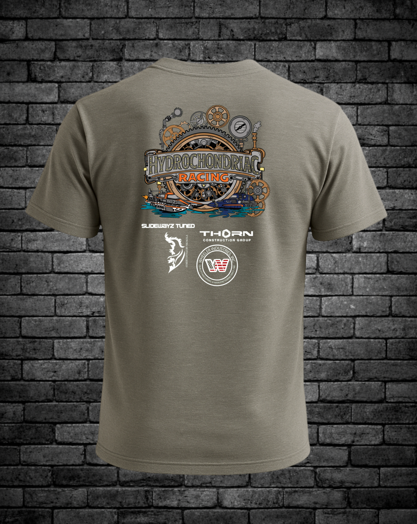 2026 Steampunk Hydrochondriac Racing Men's T-Shirt