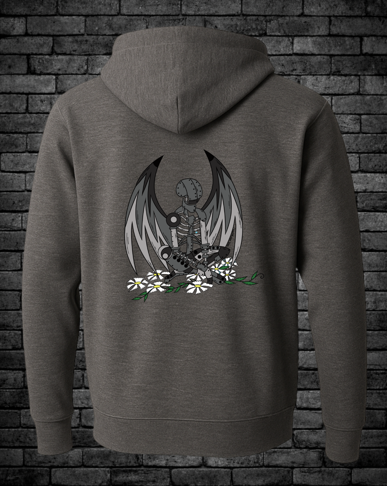 Cyborg Skeleton Hoodie