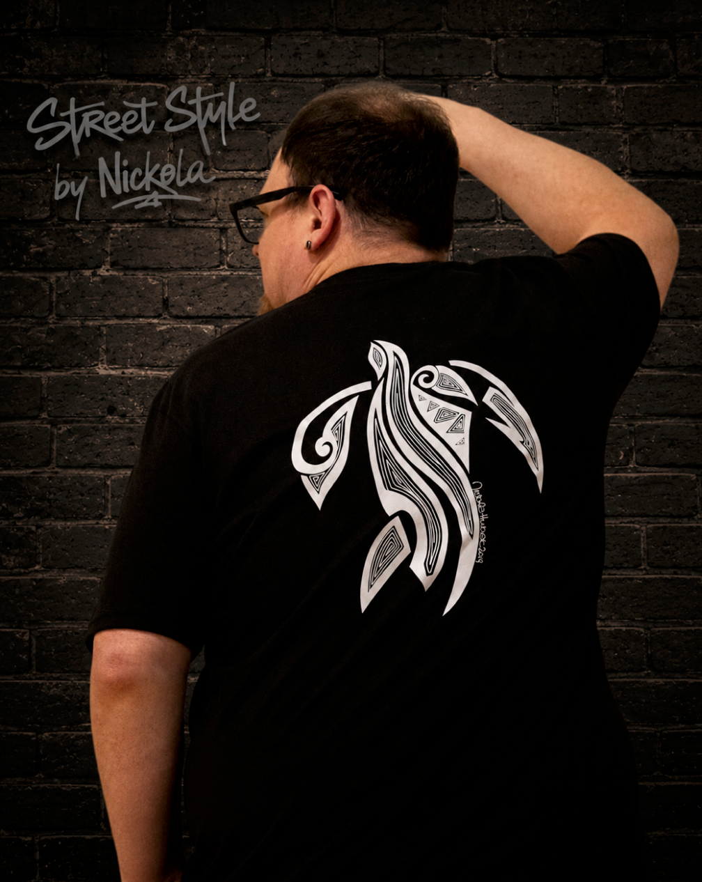Tribal Turtle Men's T-Shirt
