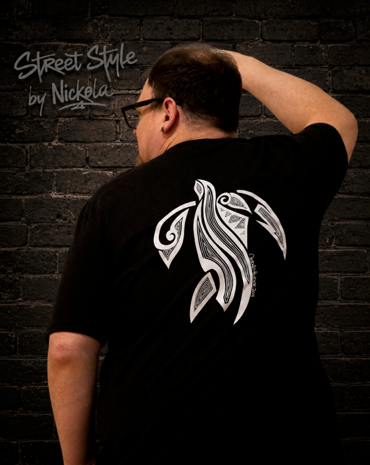 Tribal Turtle Men's T-Shirt