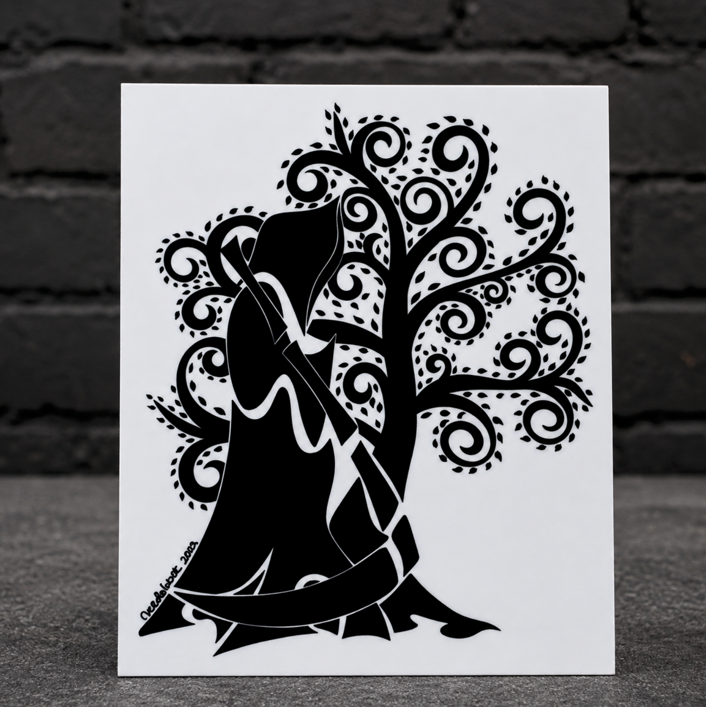 Grim Reaper | Tree of Life UV Decal Sticker