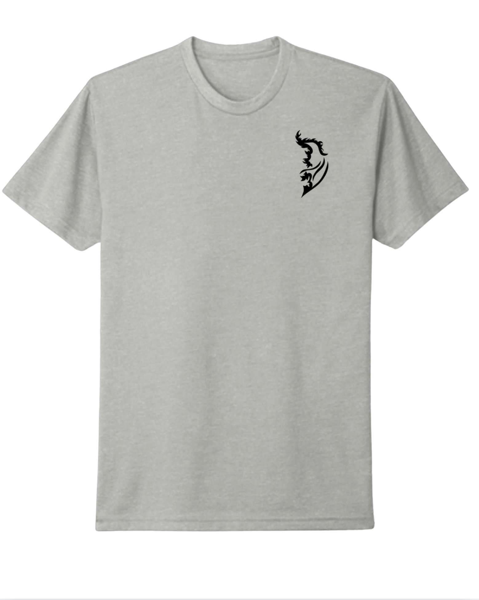 Angel Wing Logo on front left chest