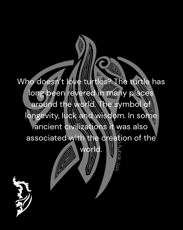 Who doesn’t love turtles? The turtle has long been revered in many places around the world. The symbol of longevity, luck and wisdom. In some ancient civilizations it was also associated with the creation of the world.