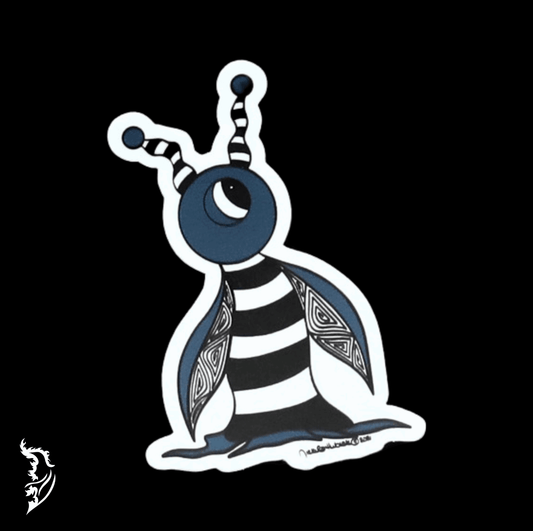 Alien Hand - drawn Vinyl Sticker