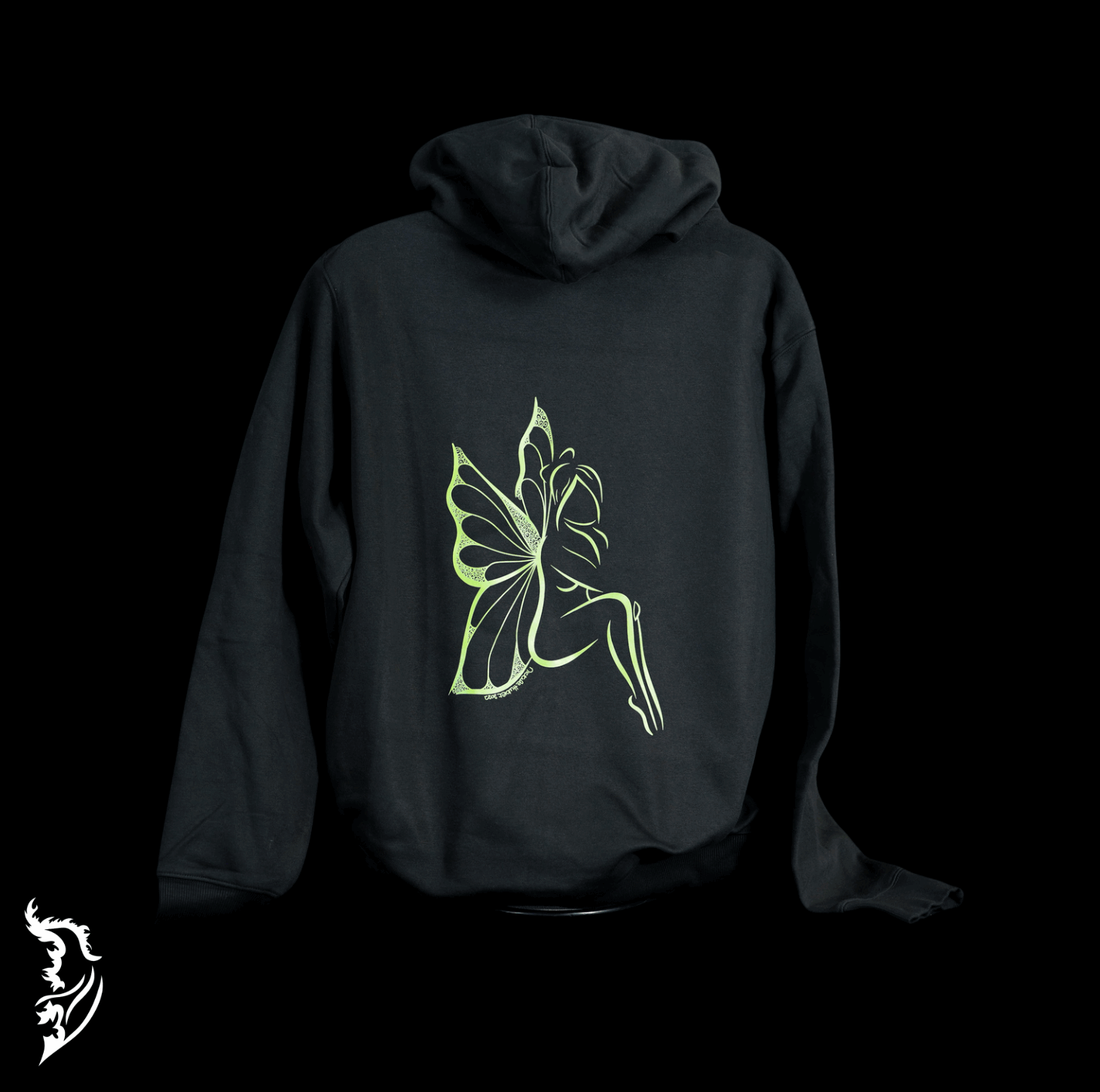 Butterfly Fairy Zip Up Fleece - Lined Hoodie