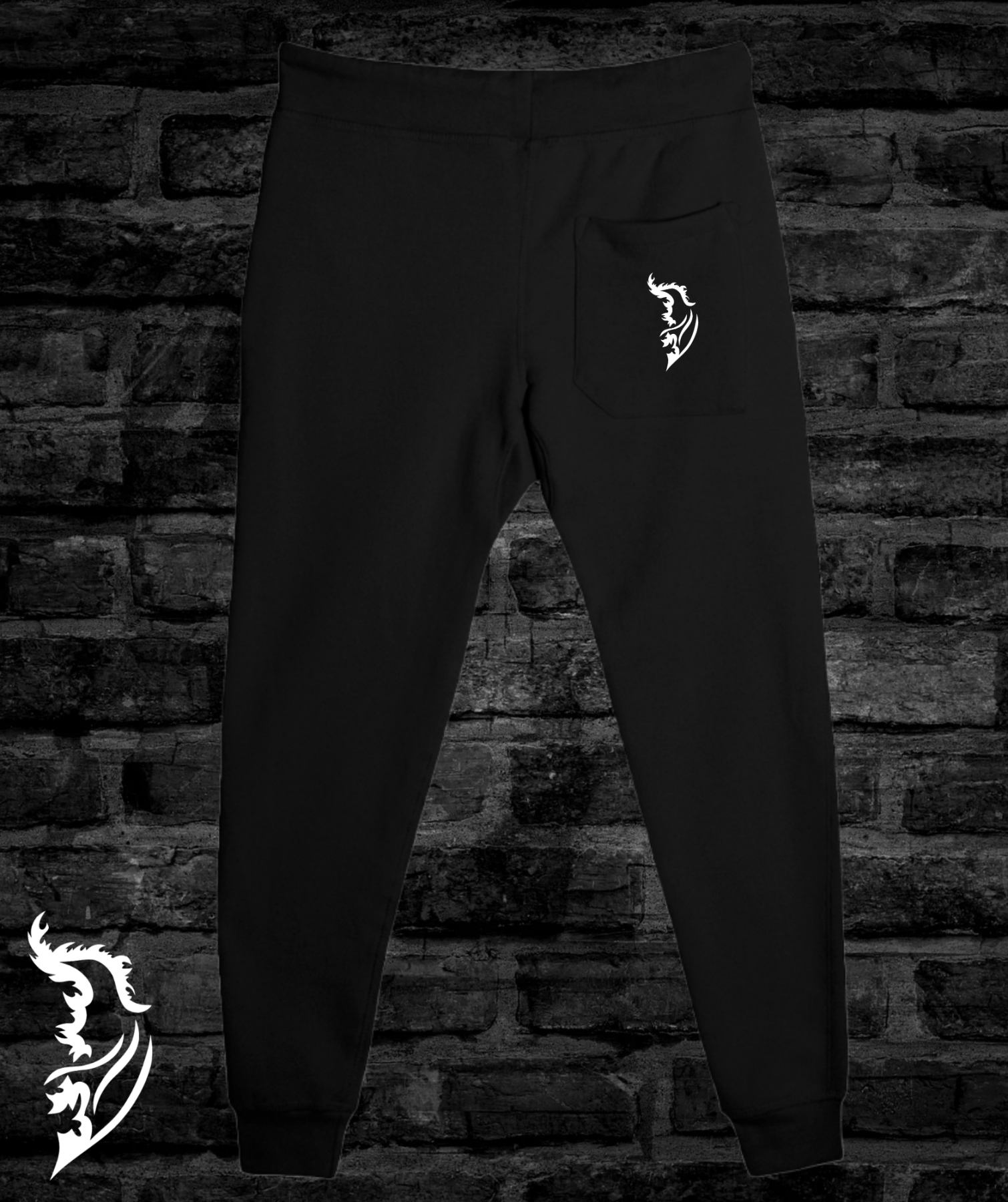Cherry Blossom Dragon Joggers
