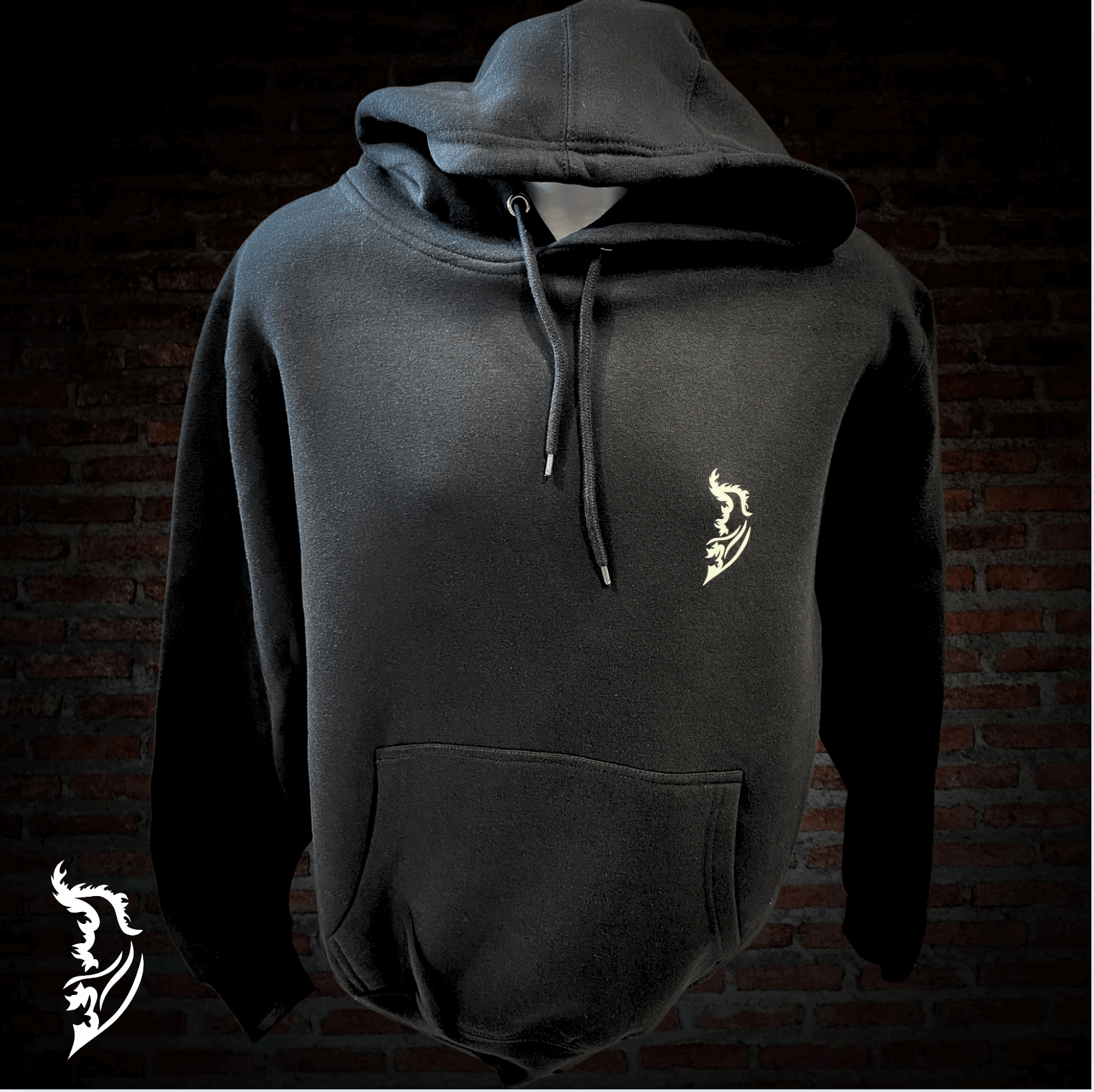 Coiled Dragon Fleece Lined Hoodie