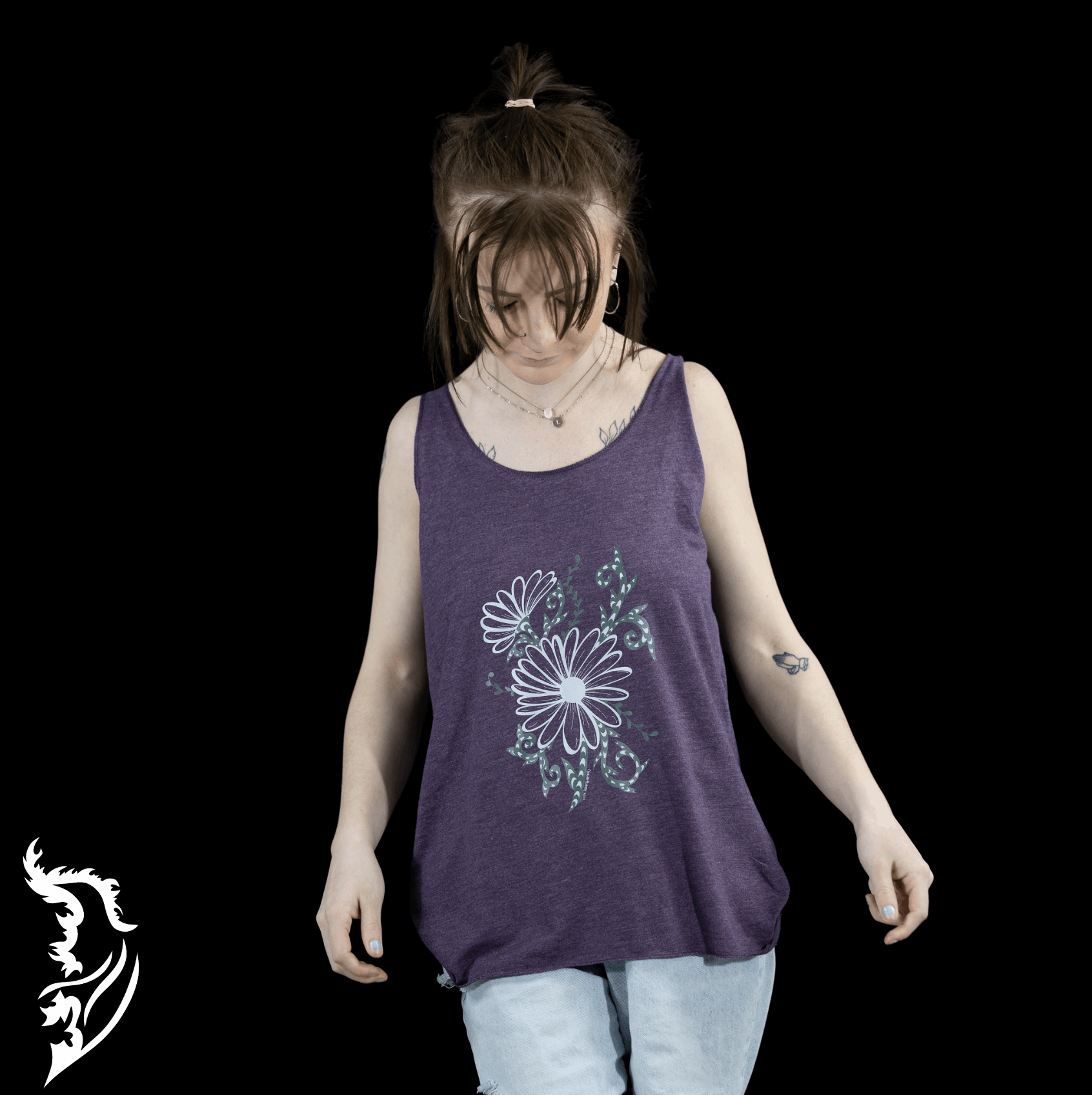 Daisy Racer Back Tank