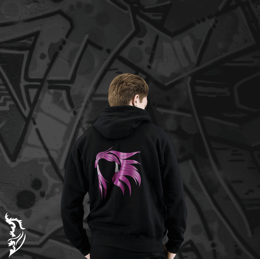 Discover Your Rhythm Hand - drawn Fleece Hoodie