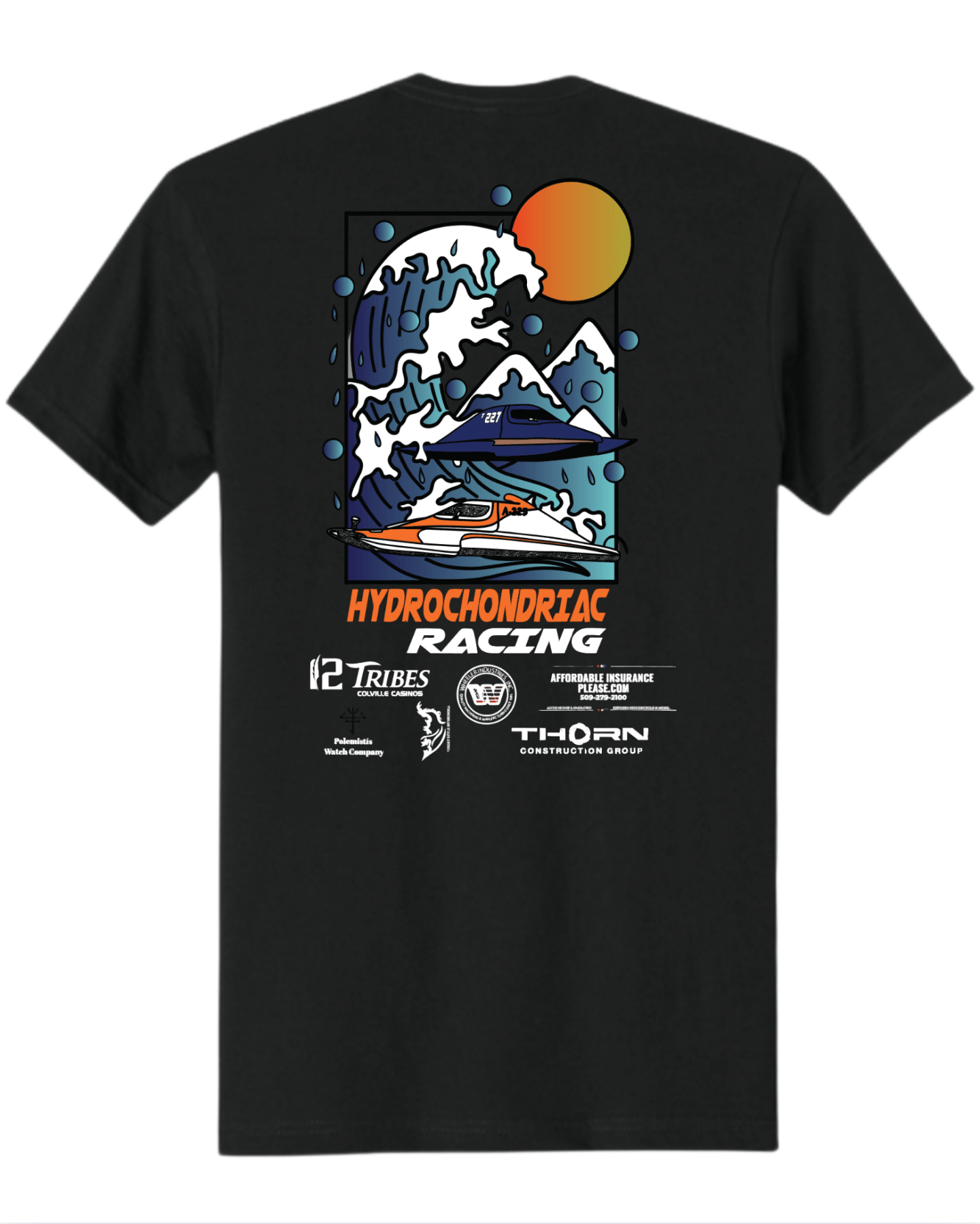 Hydrochondriac Racing Men's T-Shirt