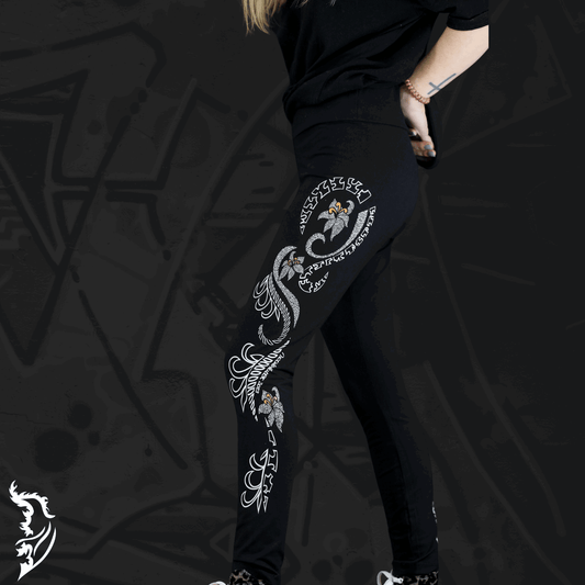 Lily Hand - drawn Leggings