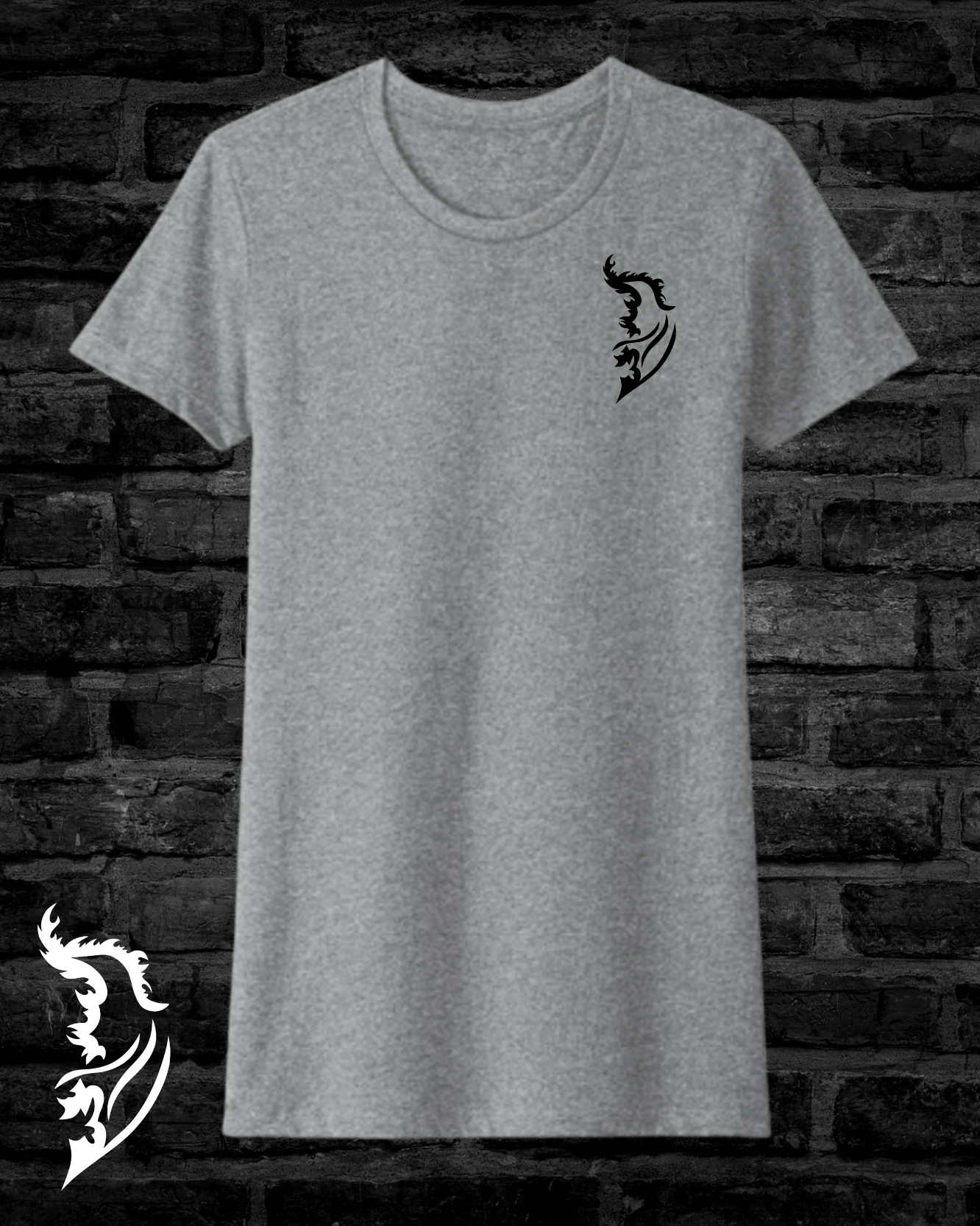 Medusa Ladies Hand - drawn T-Shirt