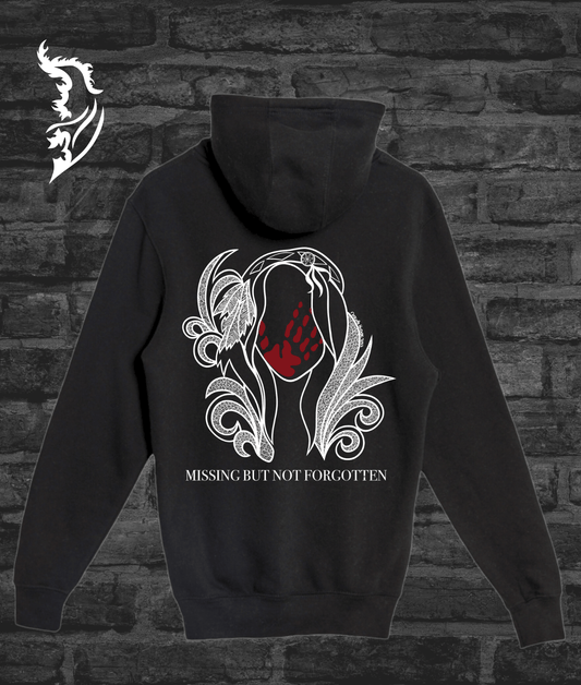 Missing but Not Forgotten Hand - drawn Hoodie