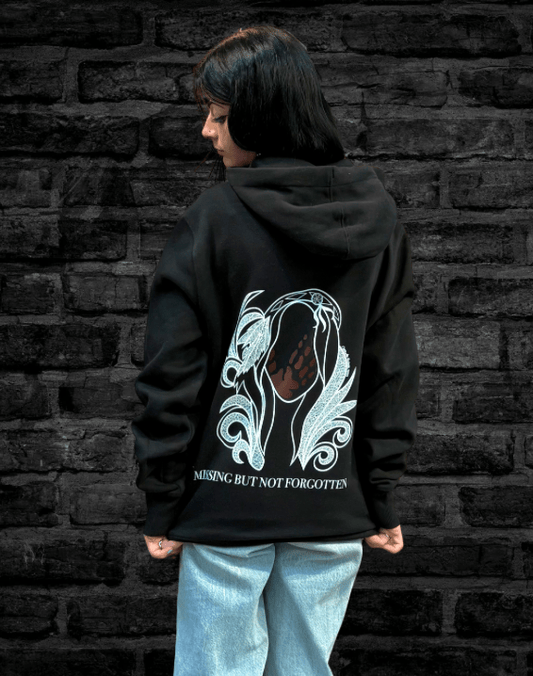 Missing but Not Forgotten Hand - drawn Hoodie