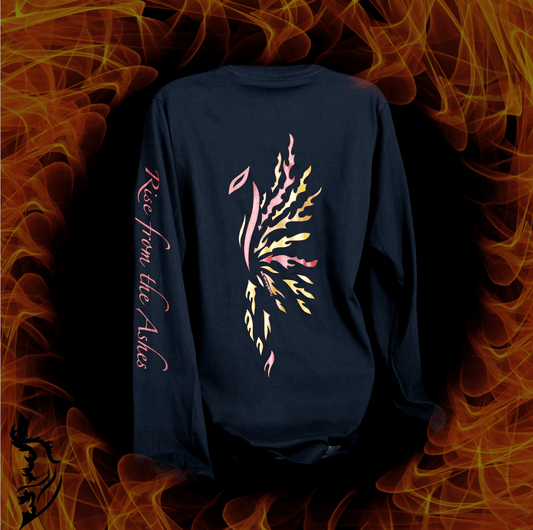 Phoenix Hand - drawn Long Sleeve