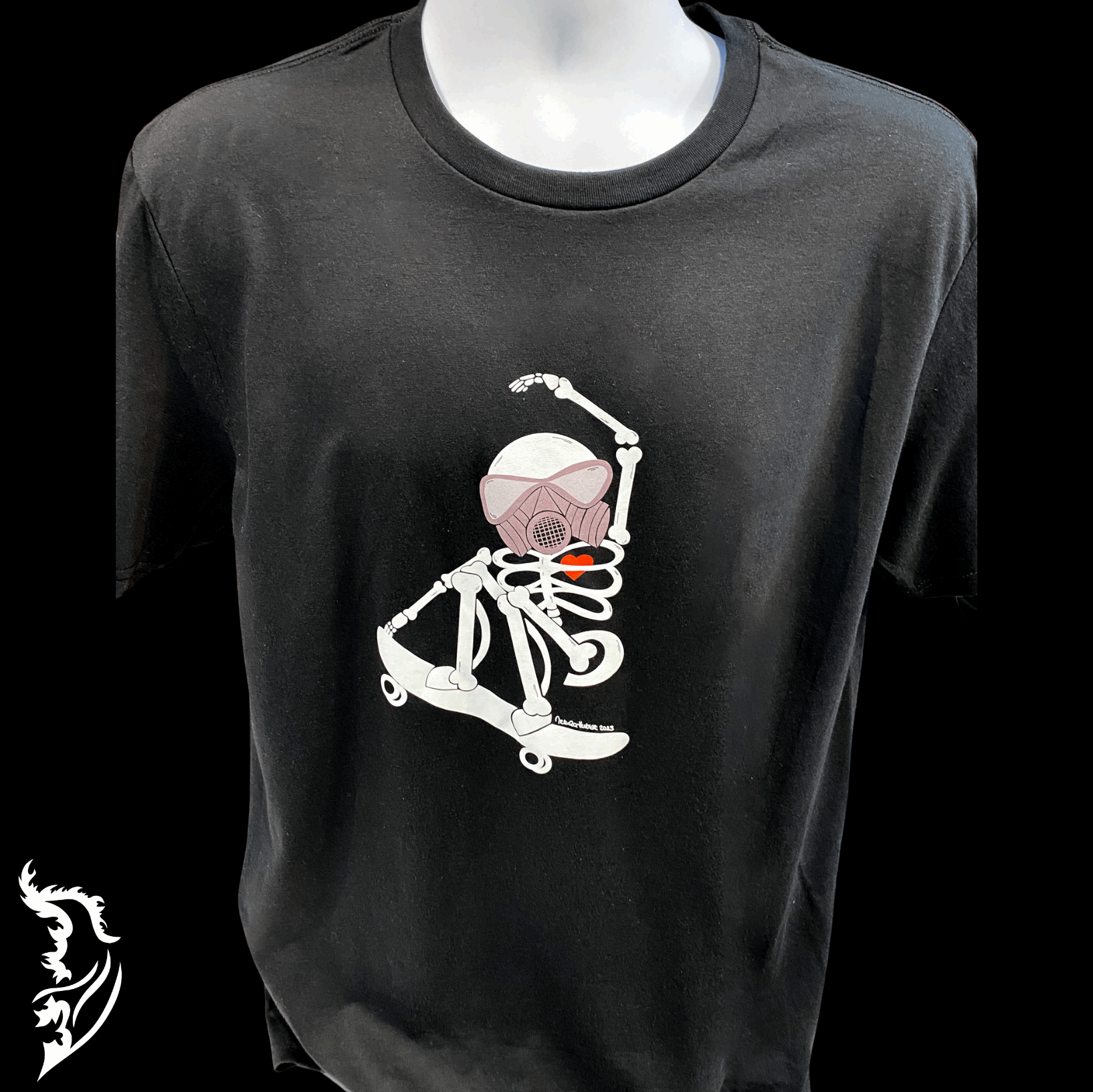 "Skelly" Skateboarder Men's T-Shirts