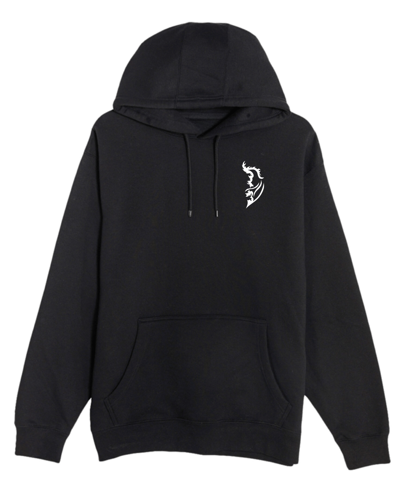 Stag Fleece Lined Hoodie – Embrace Nature’s Power and Myth