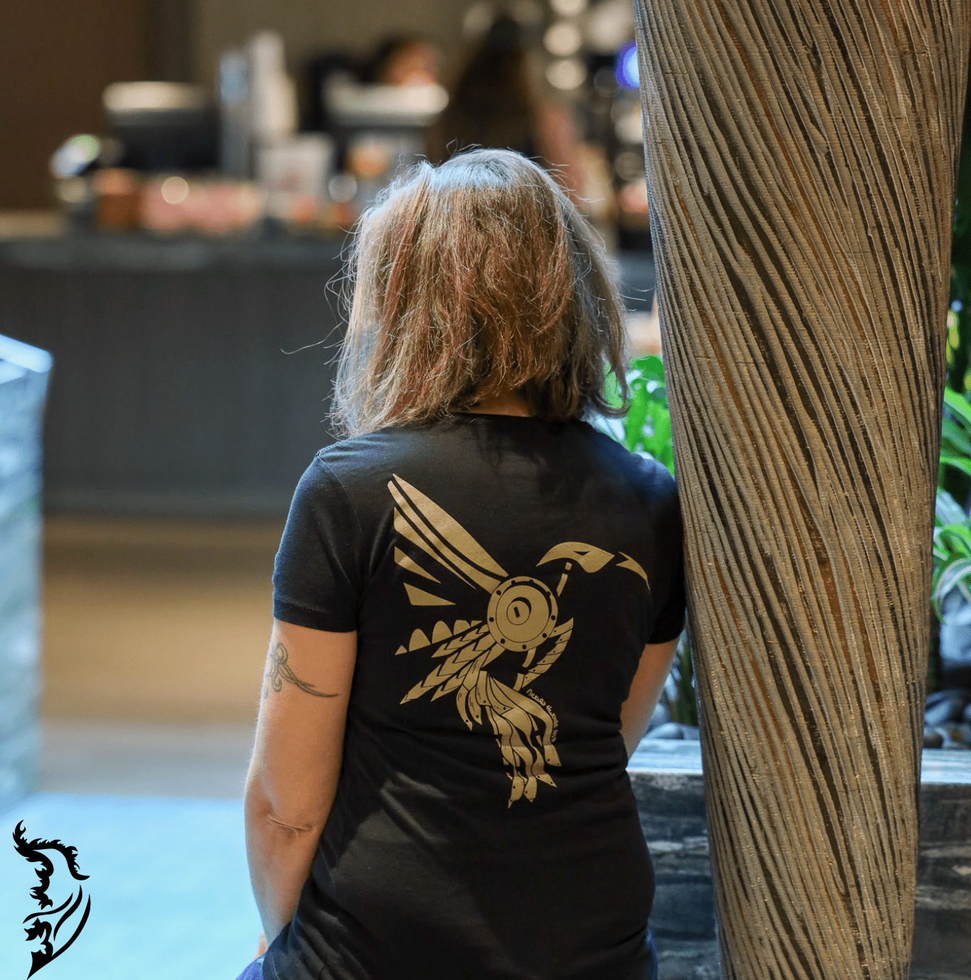 Steampunk Hummingbird T-Shirt for Women