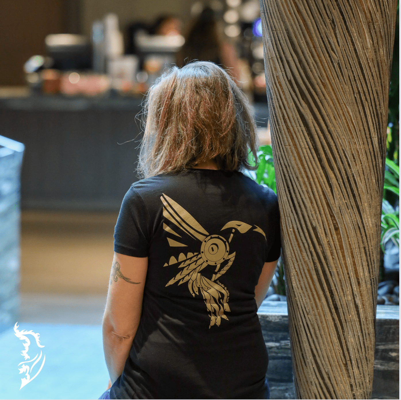 Steampunk Hummingbird T-Shirt for Women
