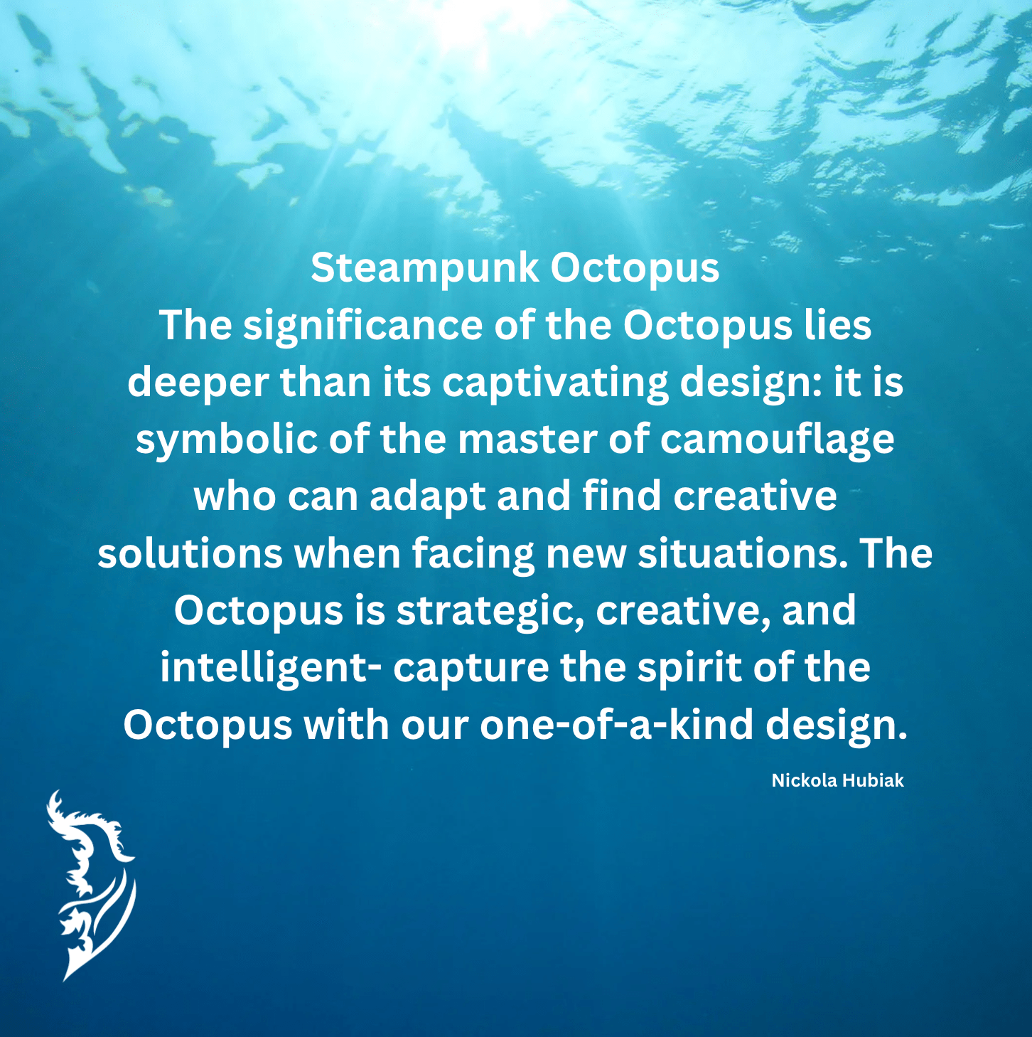 Steampunk Octopus Hand - drawn T-Shirt | Men's
