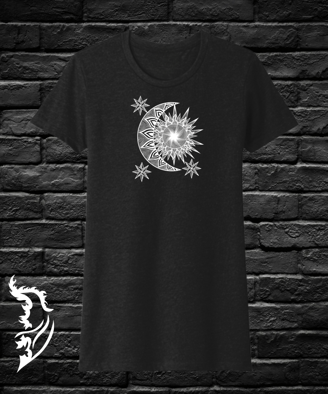 Sun & Moon Ladies T-Shirts