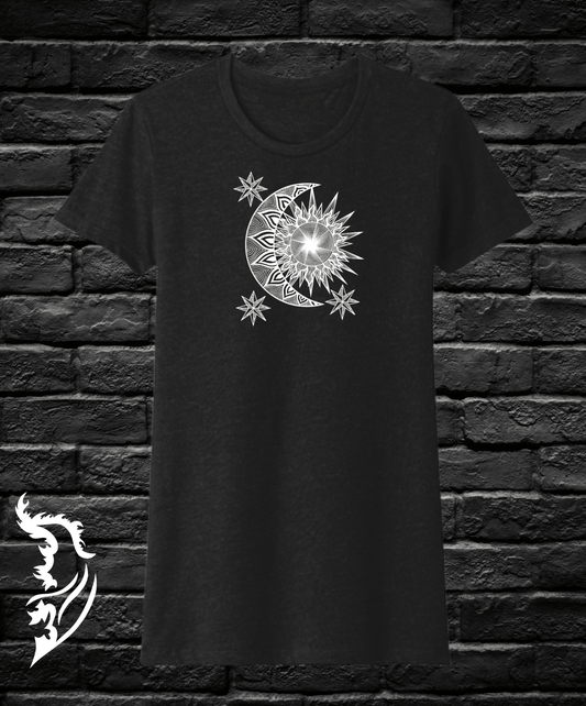 Sun & Moon Ladies T-Shirts