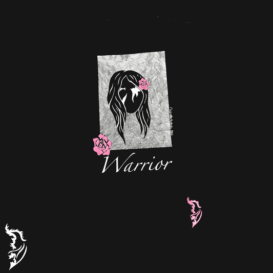 Warriors Pink - Limited Edition Hand - drawn Ladies T-Shirt