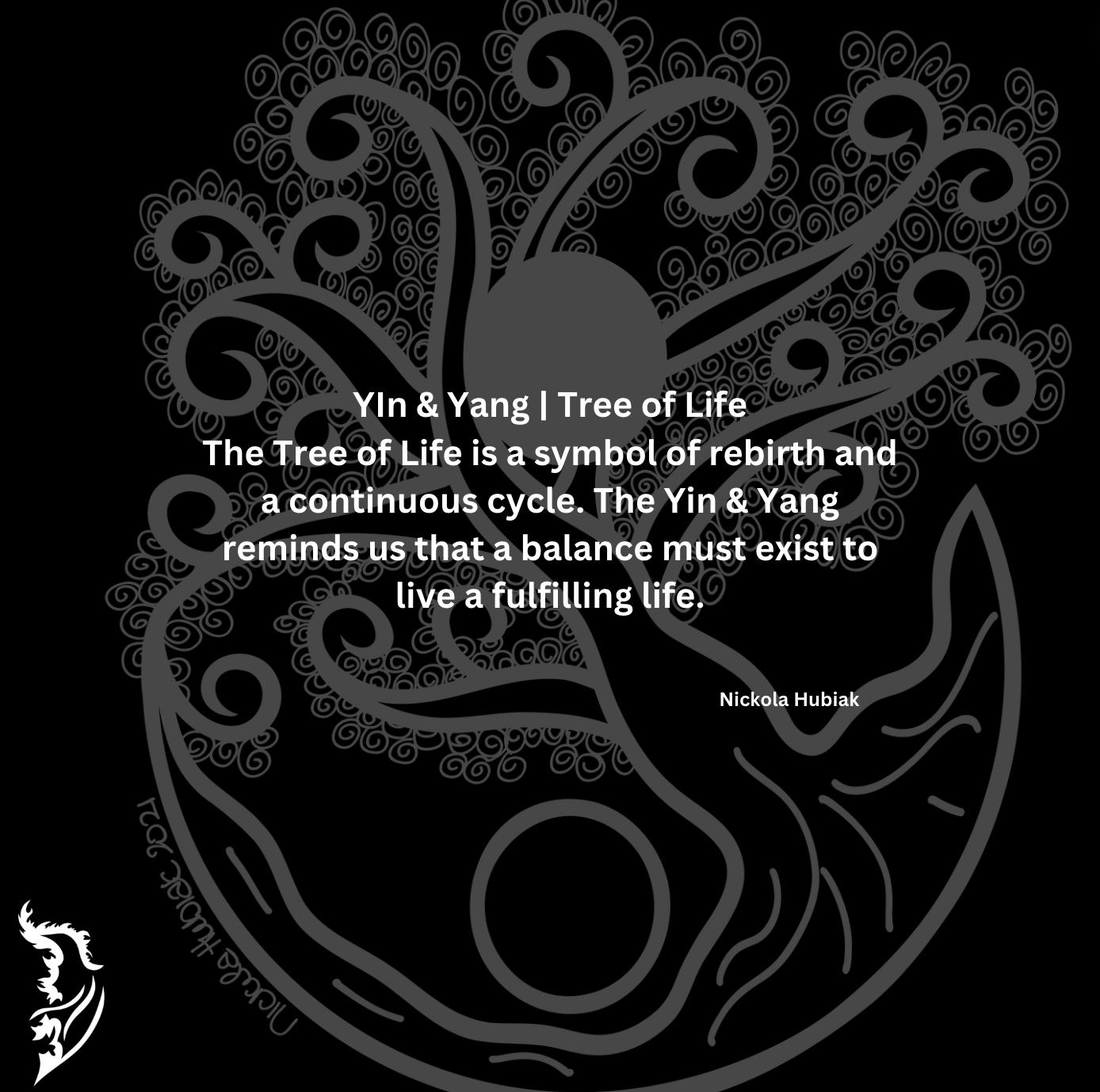 Yin & Yang | Tree of Life Ladies Tee