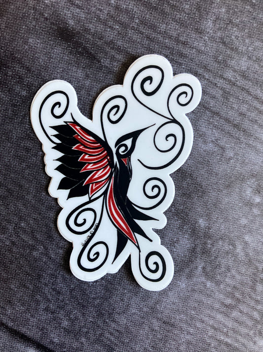 Hummingbird Vinyl Sticker